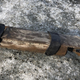 The wooden box found on the Lendbreen ice patch in Norway’s Breheimen National Park.